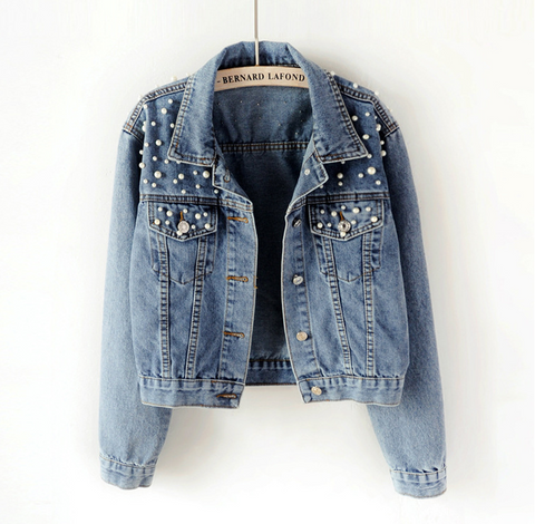 Image of Full Sleeve Denim Jacket