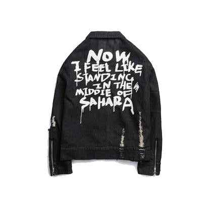 Image of Denim Cotton Jeans Jacket.