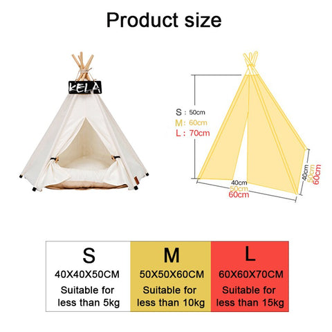 Image of Portable Pet Tent House