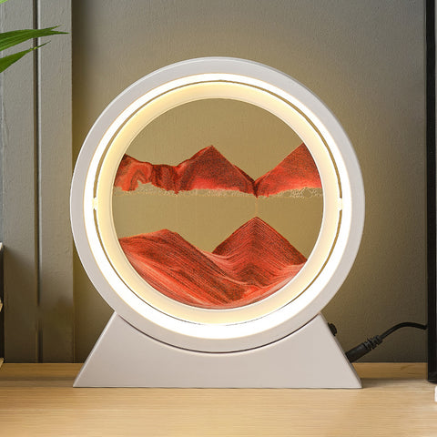 Image of Creative Flow Sand Painting Sand Table Lamp