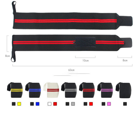 Image of Weight Lifting Strap Fitness Gym Sport Wrist Wrap.