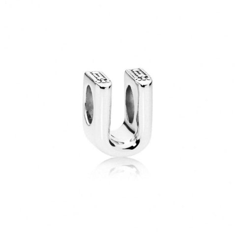 Image of Alphabet Sterling Silver Charm