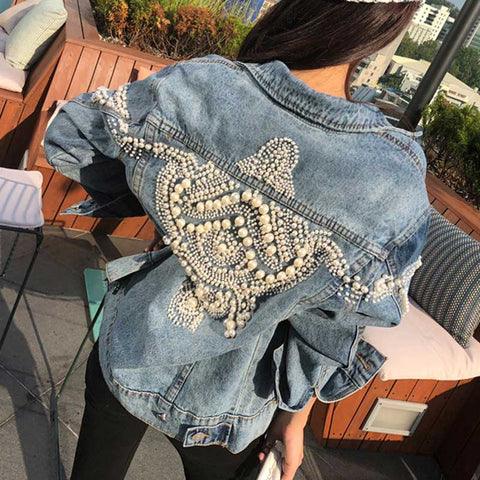 Image of Light Blue Vintage Denim Jacket