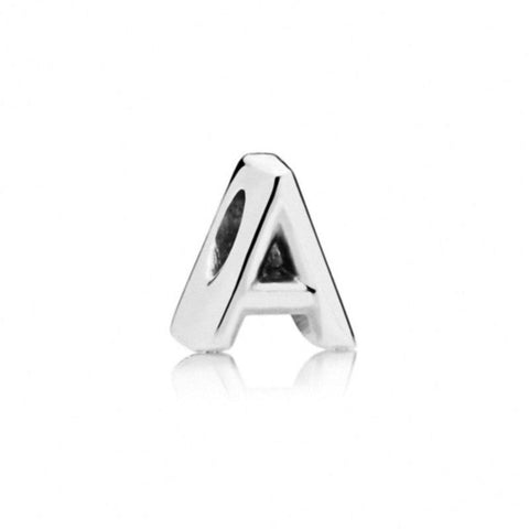Image of Alphabet Sterling Silver Charm