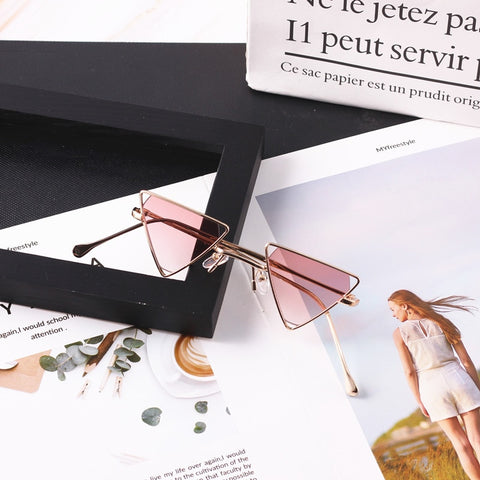 Image of Triangle Shaped sunglasses