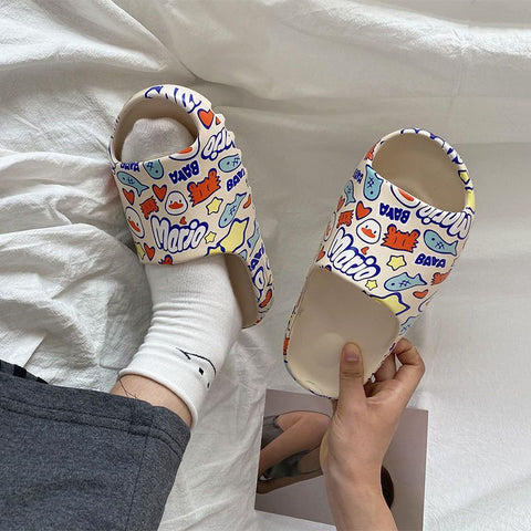 Image of Graffiti Casual Beach Slipper