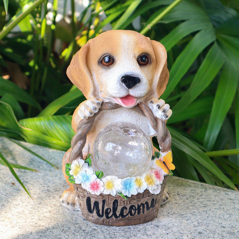Image of Solar Night Light Cute Puppy