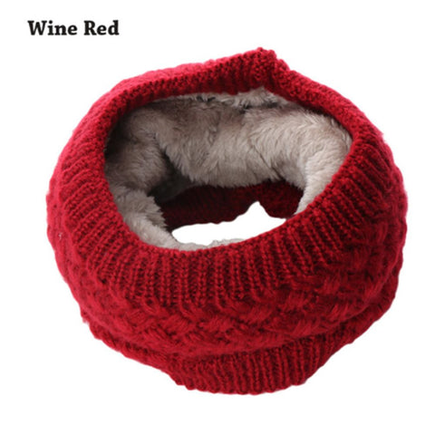 Image of 1Pc Winter Knit Neck Warmer Scarf