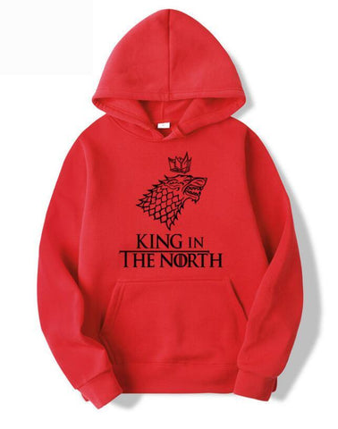 Image of Game of Thrones Wolf hoodies.