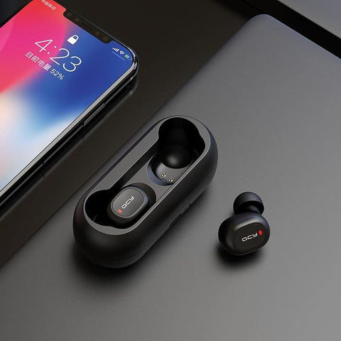 Image of 3D stereo wireless earphone.