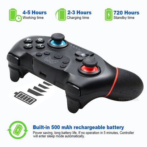 Image of Wireless Bluetooth Gamepad For Nintendo
