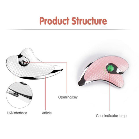 Image of Heating Scraping Apparatus Facial Massager.