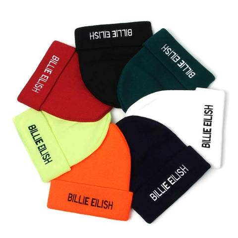 Image of Embroidery Beanie Hat.