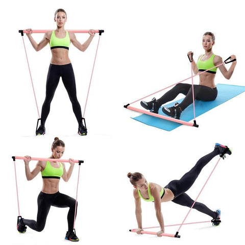 Image of Abdominal Resistance Bands Rope Puller.