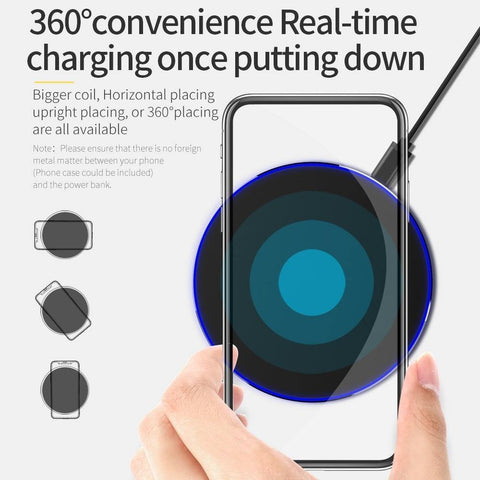 Image of Qi Wireless Charger For iPhone.