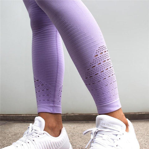 Image of Stretchy High Waist Sport Leggings.