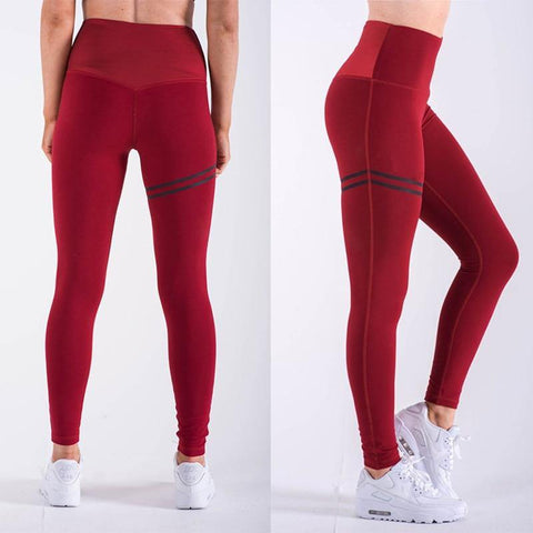 Image of High Elastic Fitness Sport Leggings.