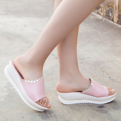 Image of High Heel Slippers