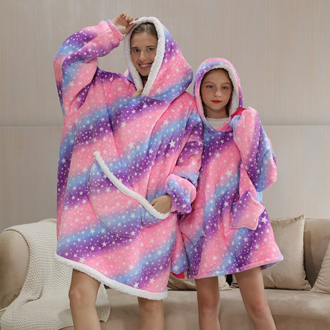 Image of Plush Fleece Sherpa Blanket