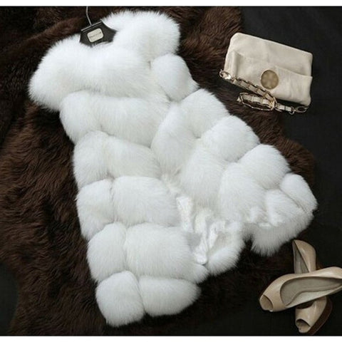 Image of Winter Faux Fur Coat.