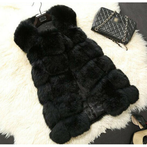 Image of Winter Faux Fur Coat.