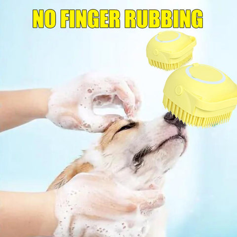 Image of Silicone Bath Massage Soft Brush