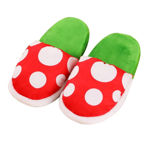 Image of Bros Slippers Piranha Decoration.