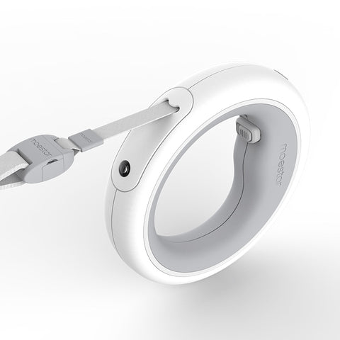 Image of UFO 2 Retractable Dog Leash Ring Led lighting Flexible Pet collar.
