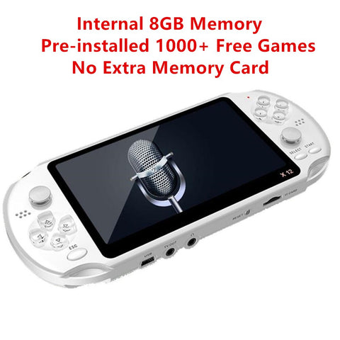 Image of Newest 5.1 inch Handheld Portable Game Console Dual Joystick 8GB.