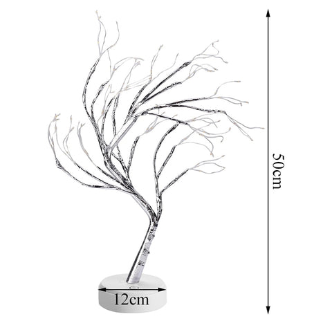 Image of LED Night Light Mini Tree Copper Wire.
