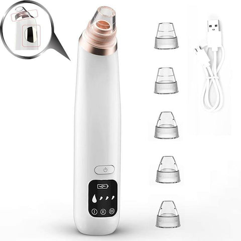 Image of Blackhead remover vacuum Face skin care cleaner Tools.