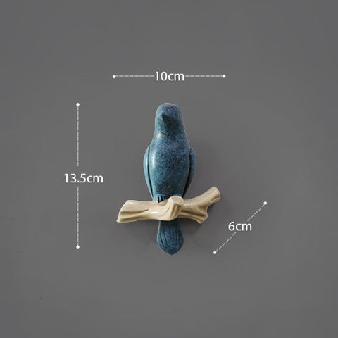 Image of Wall Decorations Resin Bird hanger.