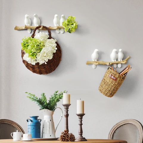 Image of Wall Decorations Resin Bird hanger.