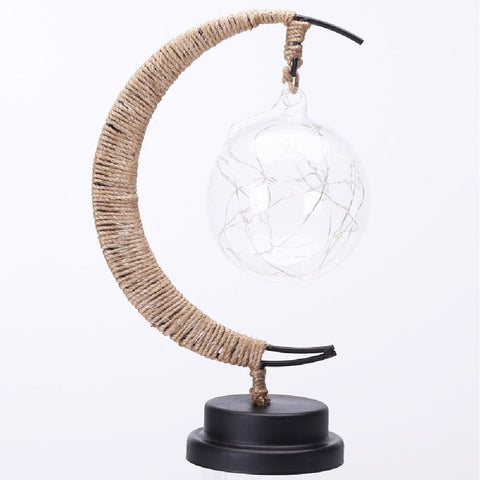 Image of LED Hand Made Moon Stars Gift Lamp Sleeping Light