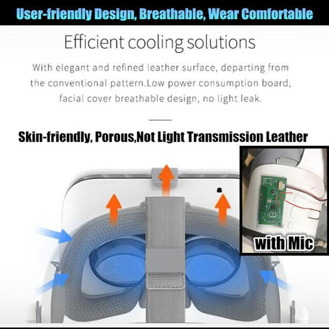 Image of BOBO VR Z6 Bluetooth 3D Glasses Virtual Reality.