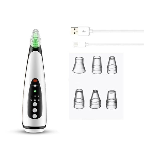 Image of Blackhead remover vacuum Face skin care cleaner Tools.
