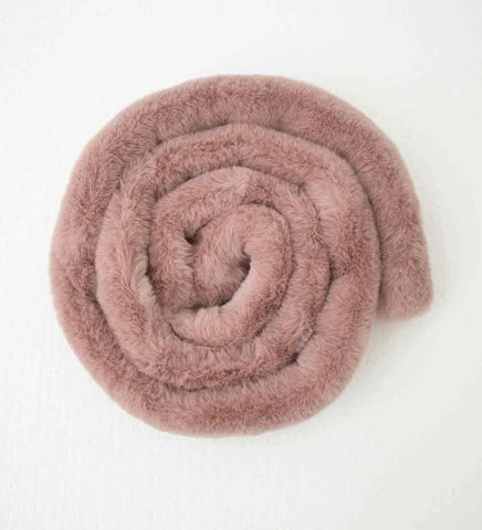 Image of Luxury Long Fur Coat.