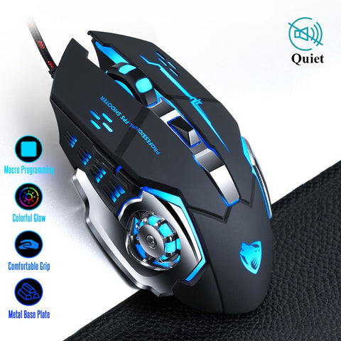 Image of Pro Gamer Gaming Mouse 8D 3200DPI.