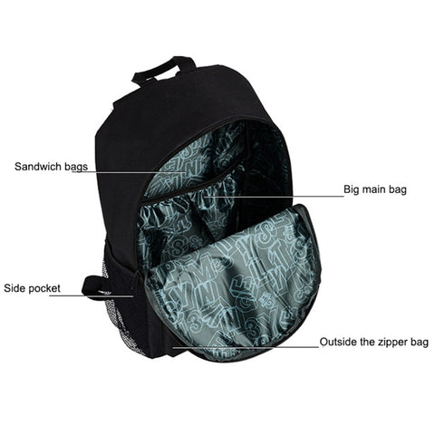Image of Anime Luminous USB Charge Backpack