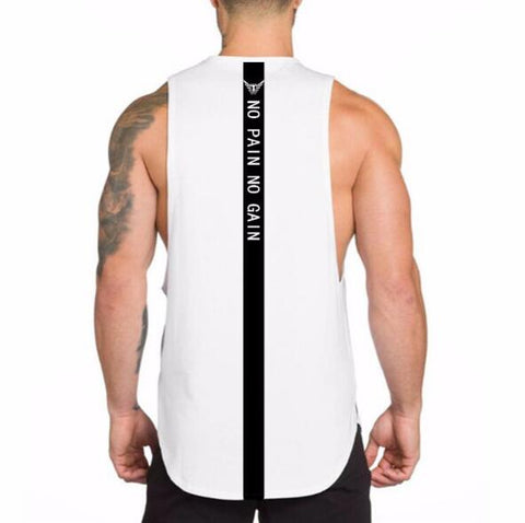 Image of Men Fitness Sleeveless Vest Tank Top