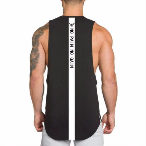 Image of Men Fitness Sleeveless Vest Tank Top