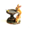 Solar Resin Garden Decoration Rabbit Animal Statue