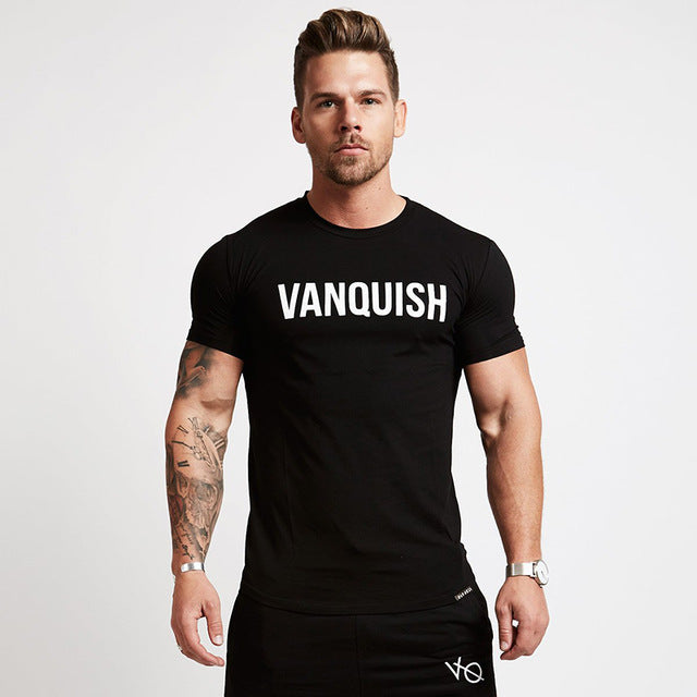 Men Cotton Dry Fit Gym Training T shirt