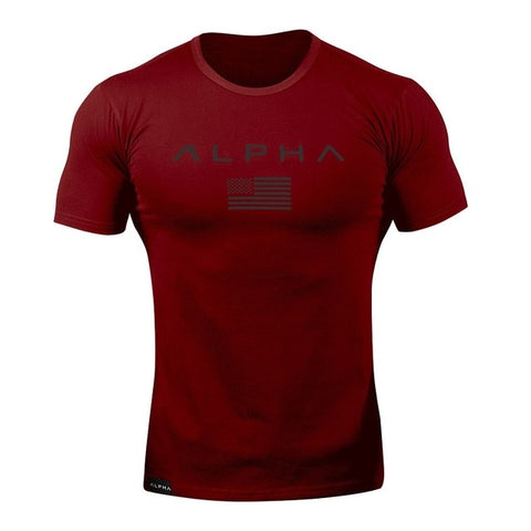 Image of Men Cotton Dry Fit Gym Training T shirt