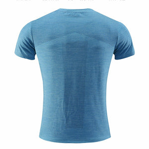 Men's short sleeved sports T-shirt