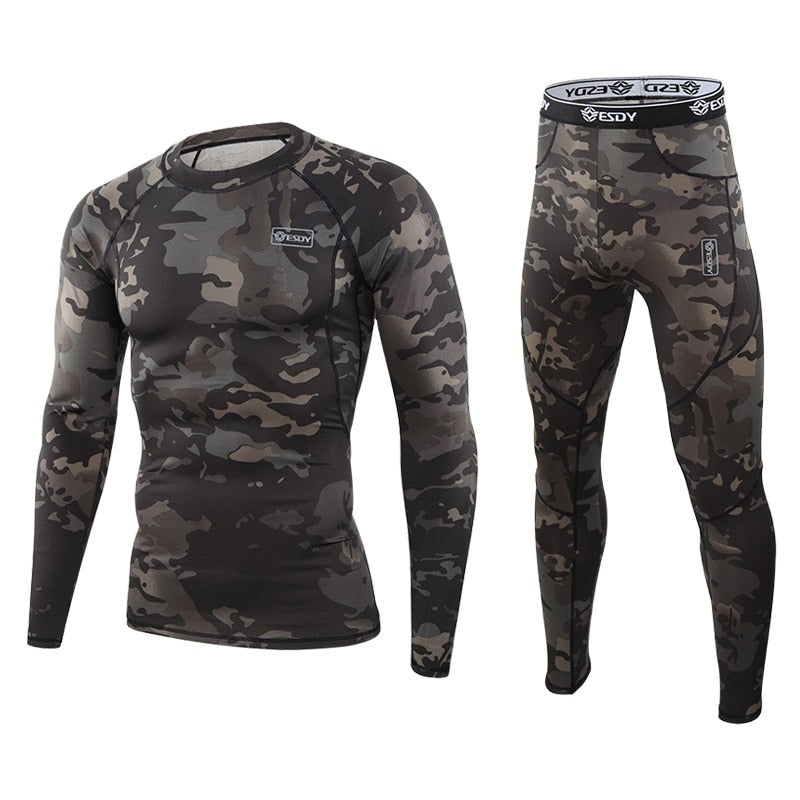 New thermal underwear men underwear sets