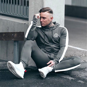 Tracksuit Running Gym Men Set