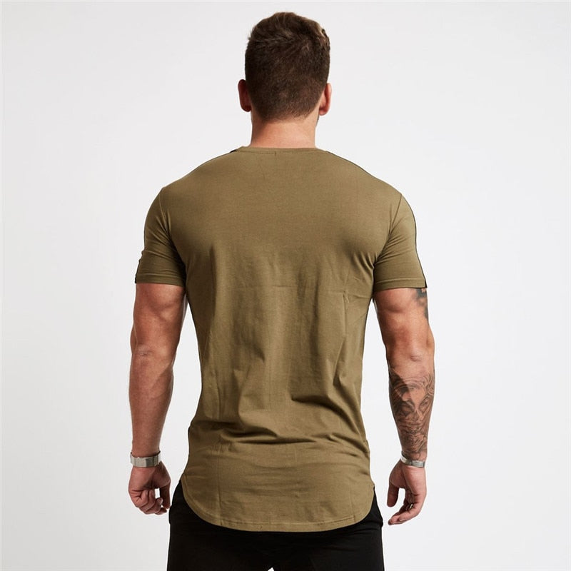 O-Neck Gym Training T shirt