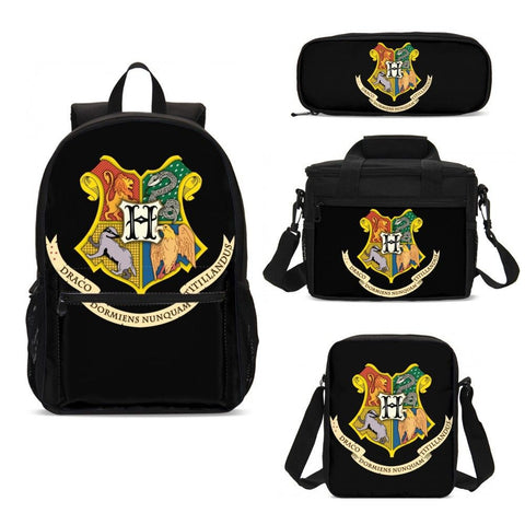 Image of Four-piece Harry Potter School Backpack