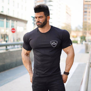 Men Cotton Dry Fit Gym Training T shirt